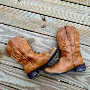 Vintage cowgirl boots made in USA